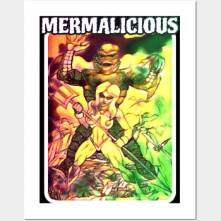 MERMALICIOUS Posters and Art